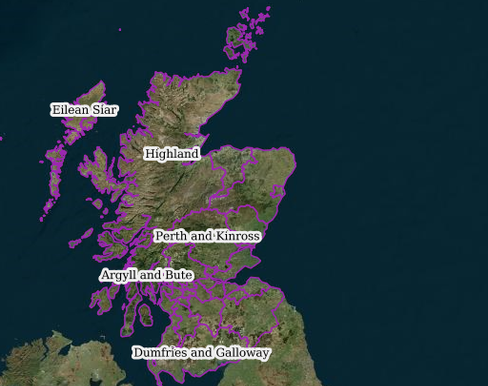 Scotland-Landcover-Map